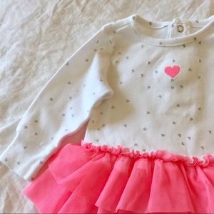 Carter's 3-6MO Neon Tutu sleep and play